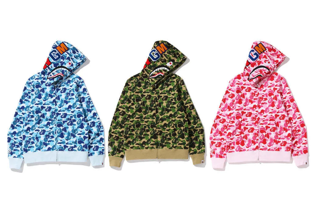 A BATHING APE  |Camouflage Street Style Long Sleeves Other Animal Patterns