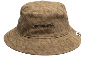 A Bathing Ape Corduroy Monogram Bucket Hat