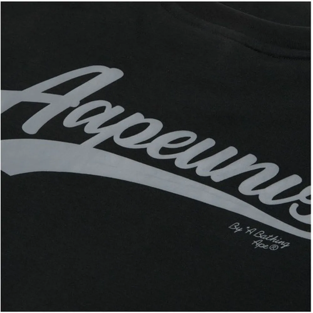 A BATHING APE  |Crew Neck Unisex Street Style Long Sleeves Plain Cotton Logo