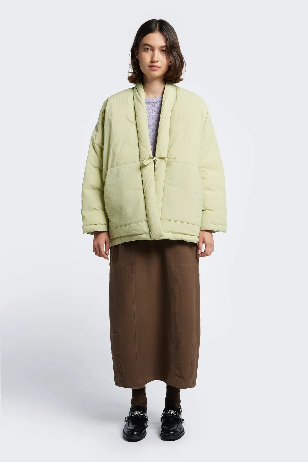 Abeyance Quilted Coat - Sand