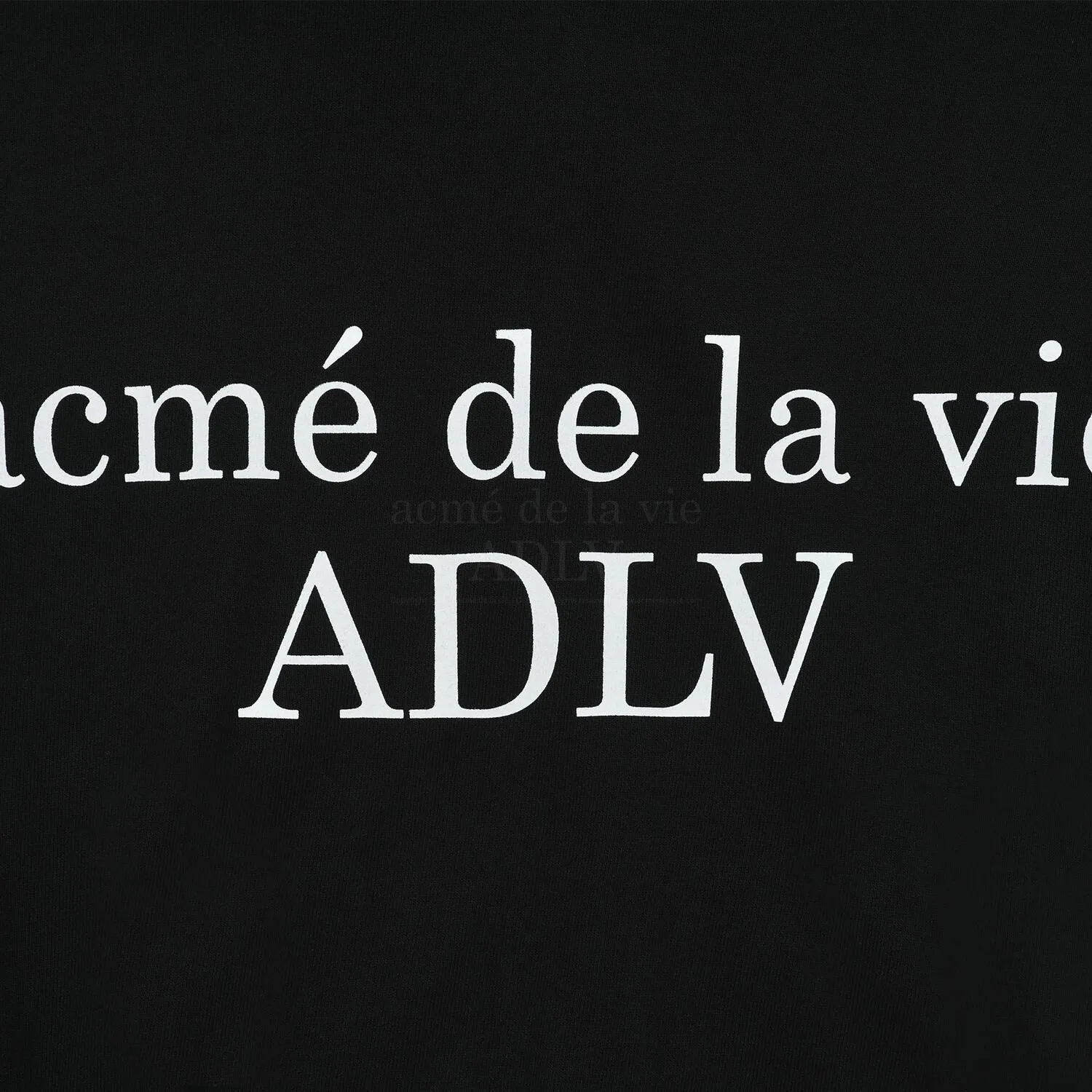 acme de la vie  |Unisex Street Style Long Sleeves Plain Cotton Oversized Logo