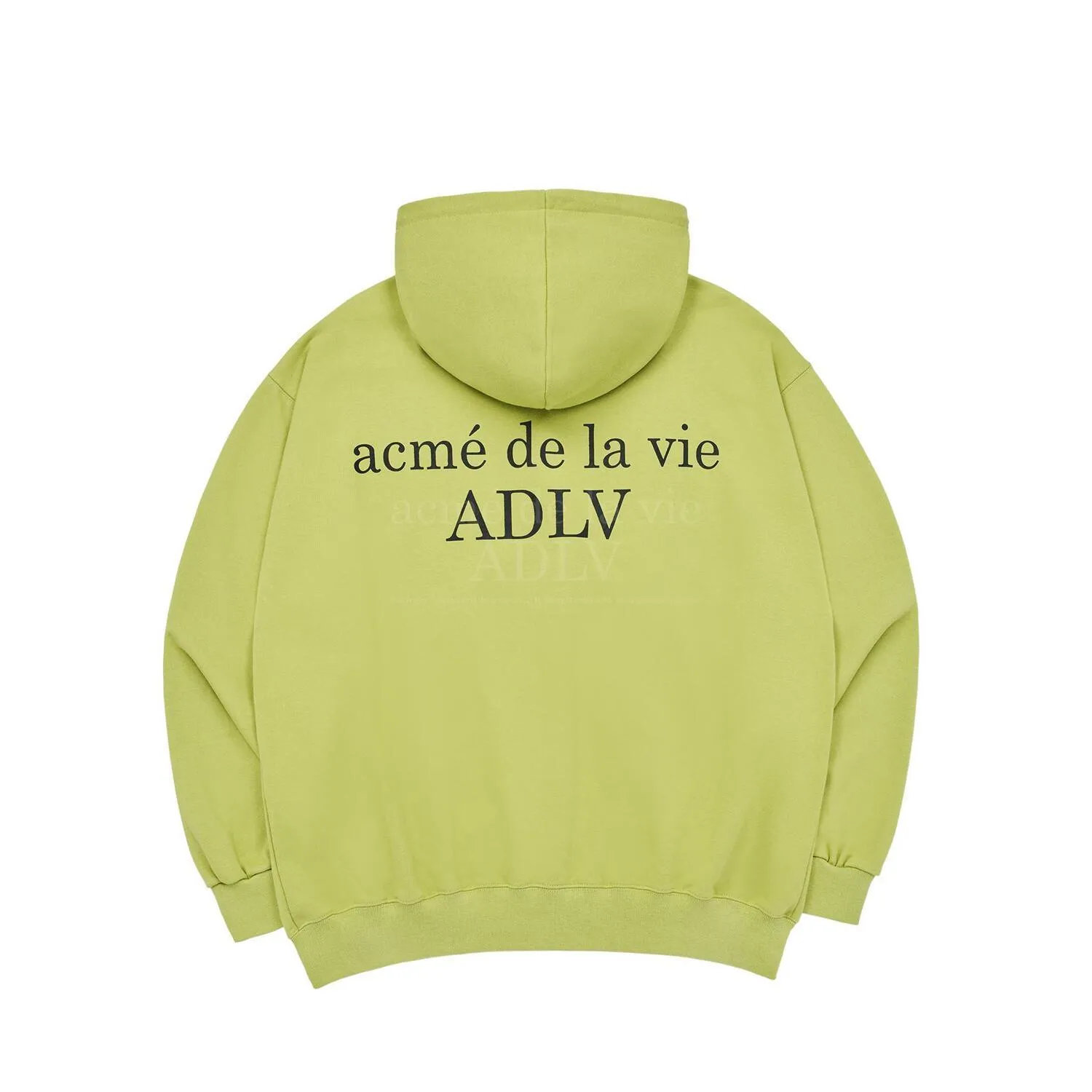 acme de la vie  |Unisex Street Style Long Sleeves Plain Cotton Oversized Logo