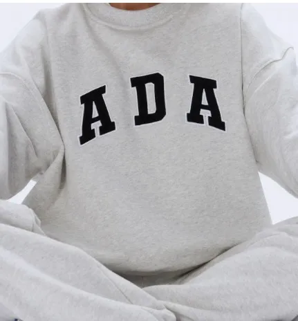 Adanola  |Unisex Street Style Long Sleeves Plain Cotton Oversized