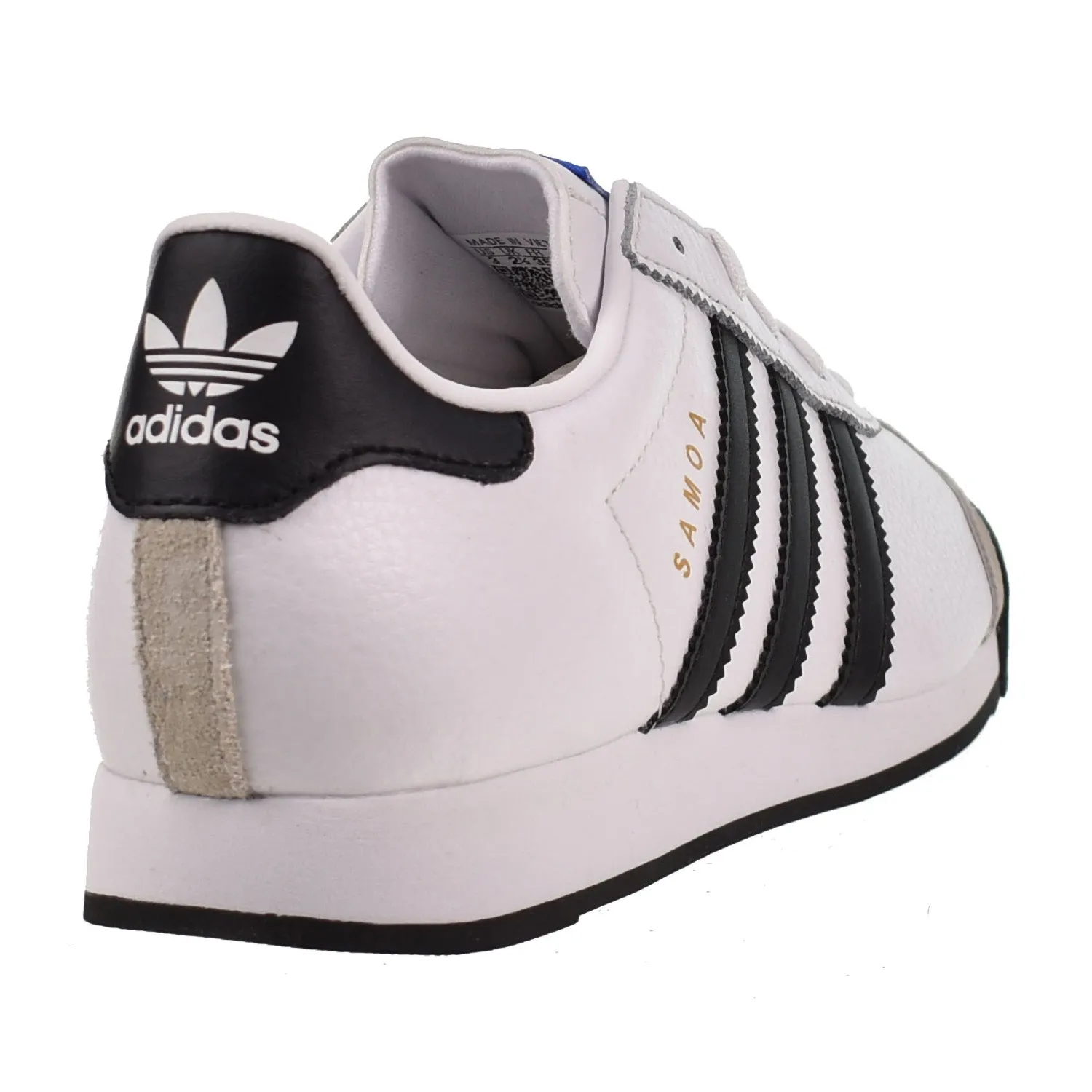 Adidas Samoa C Little Kids' Shoes Cloud White-Core Black