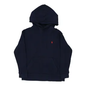 Age 6 Ralph Lauren Hoodie - Small Navy Cotton Blend