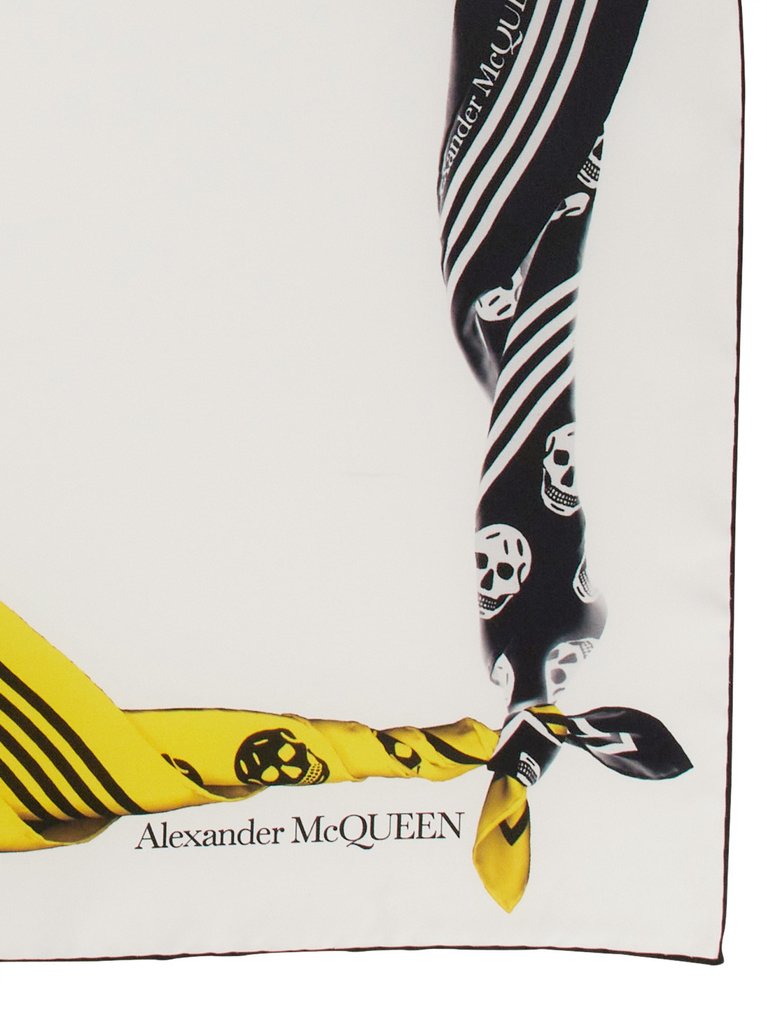 ALEXANDER McQUEEN    SILK SCARF