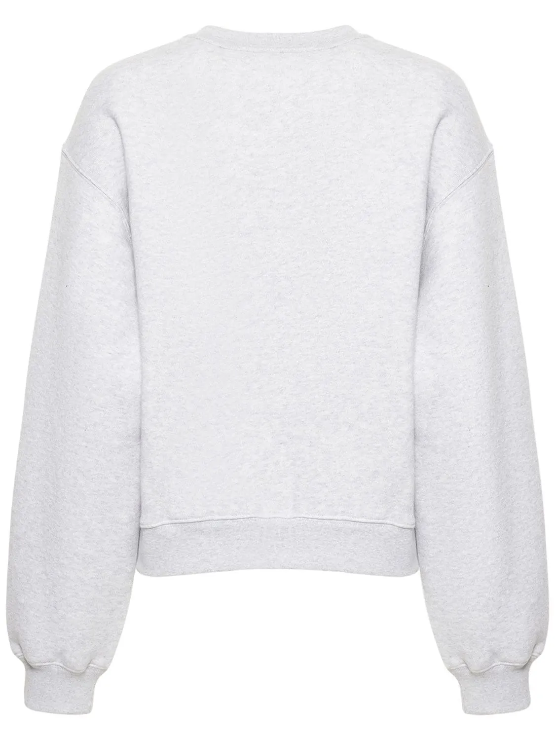 Alexander Wang  |Crew Neck Unisex Street Style Long Sleeves Plain Cotton