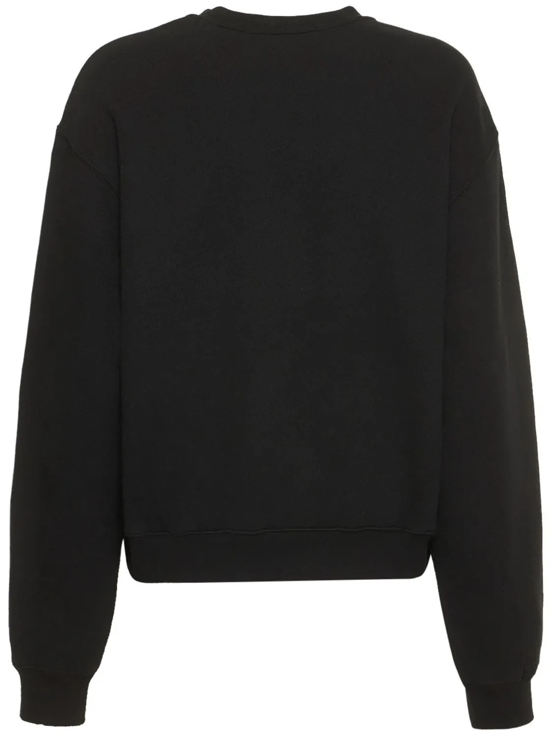 Alexander Wang  |Crew Neck Unisex Street Style Long Sleeves Plain Cotton