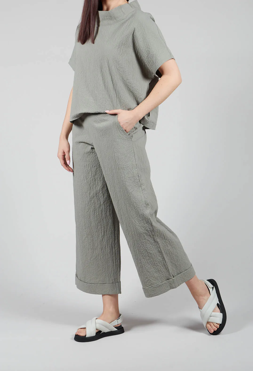 Anasy Trousers in Eucalyptus