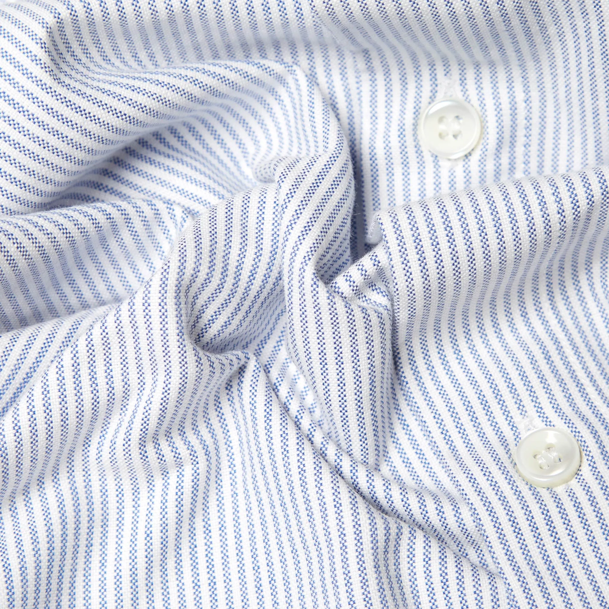 A.P.C. Oxford Button Down ShirtBlue Stripe