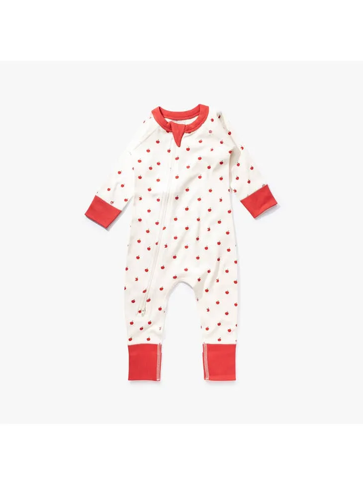 Apple Zip Romper