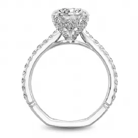 Atelier By Noam Carver 14K White Gold Engagement Ring With Diamonds A021-01WM