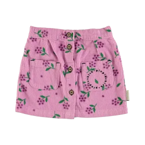 AW24.MN2412A-Pink corduroy w/ flowers allover