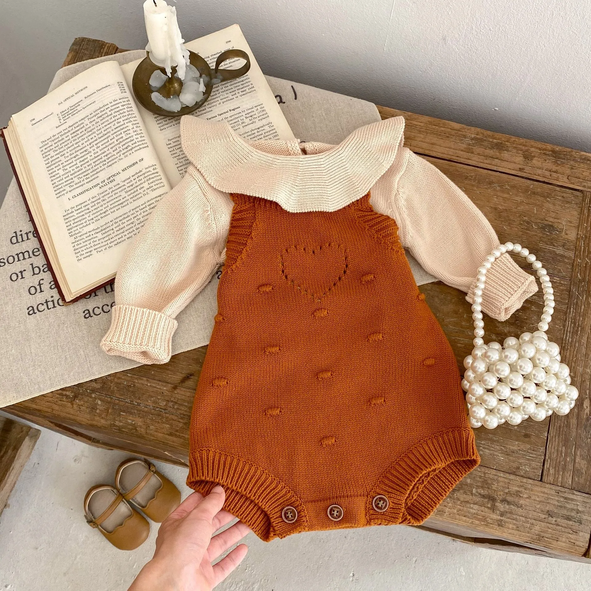 Baby Kid Girls Solid Color Rompers Wholesale 230828235