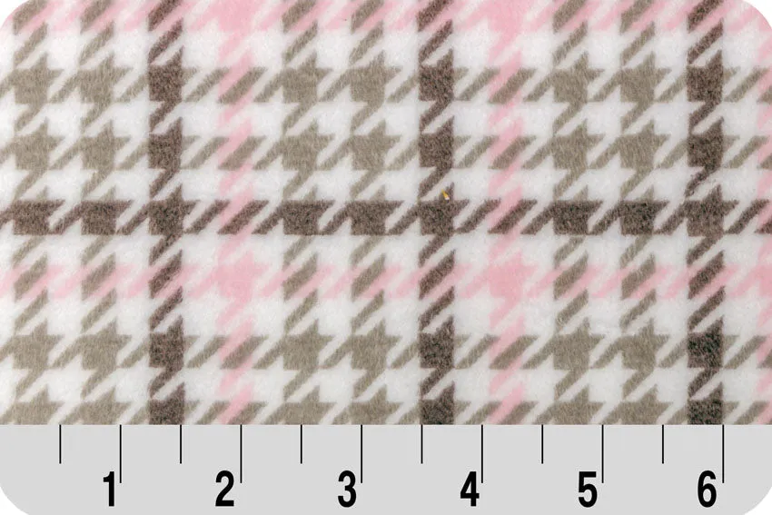 Baby Pink Houndstooth *