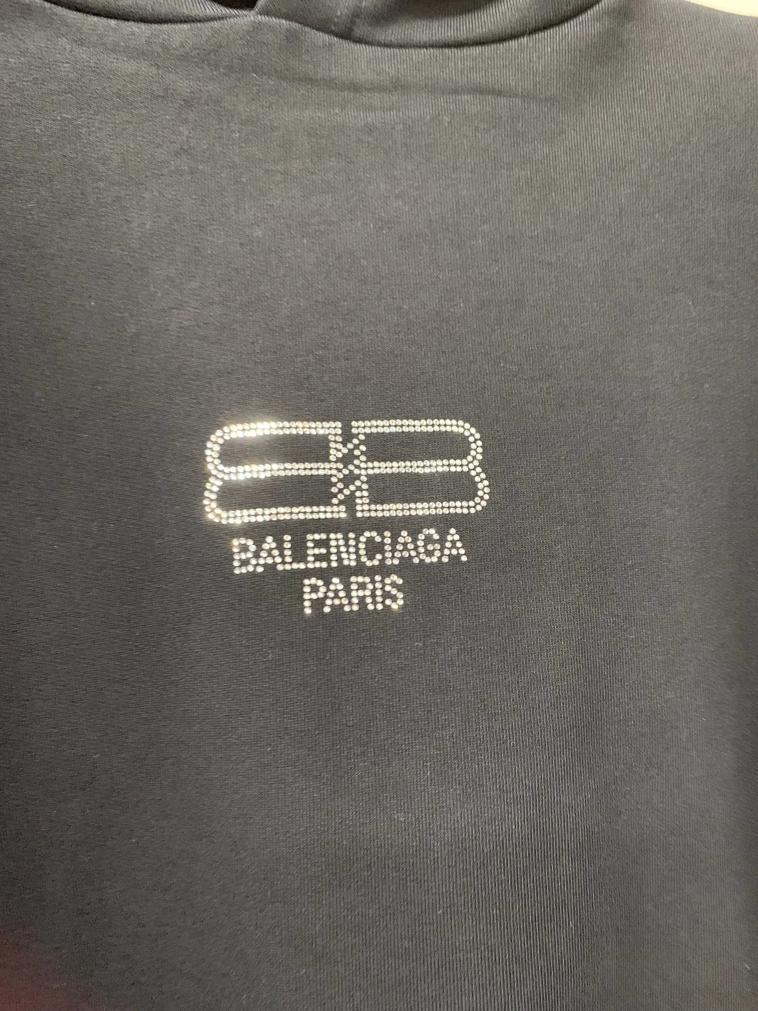 BALENCIAGA  |Unisex Street Style Long Sleeves Plain Cotton Medium Long