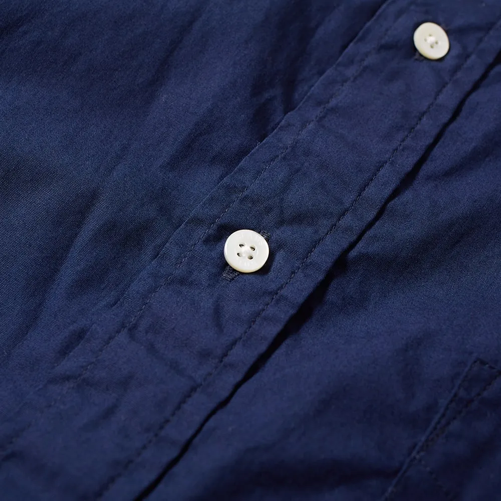 Beams Plus Button Down Broadcloth ShirtNavy