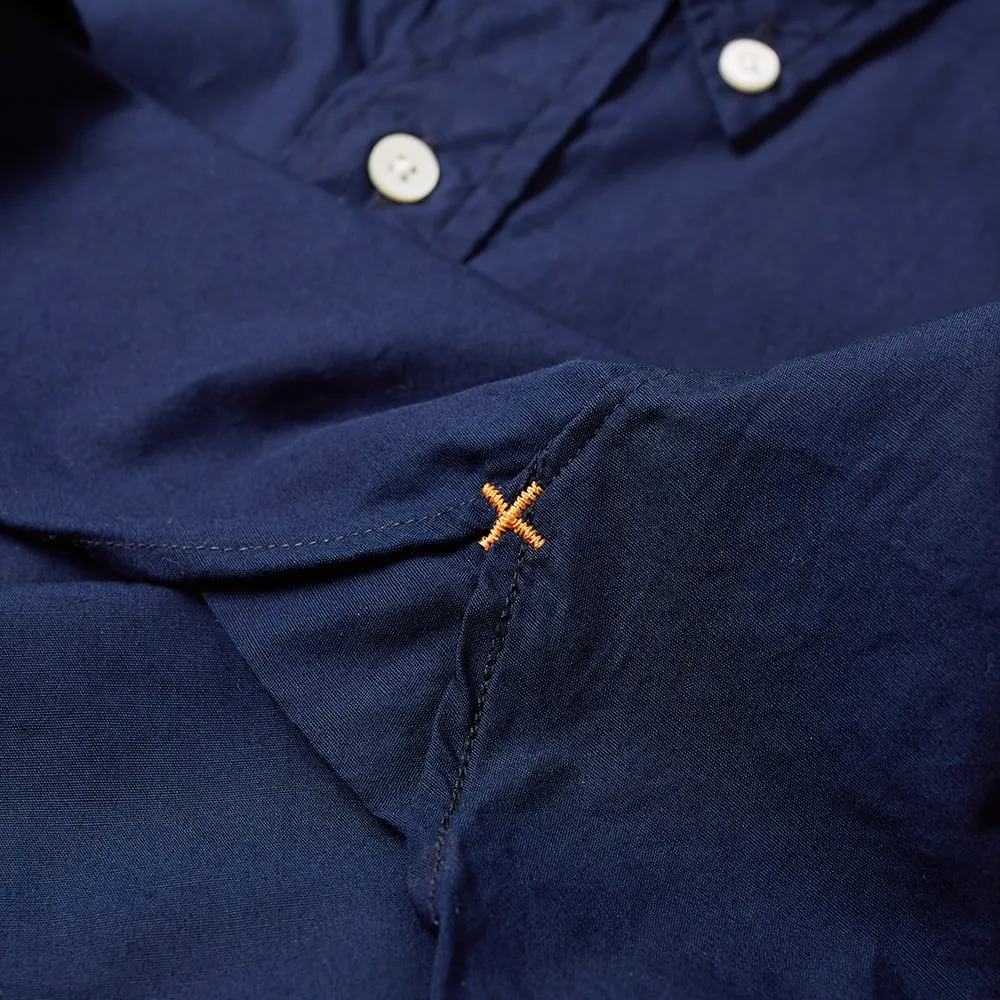 Beams Plus Button Down Broadcloth ShirtNavy