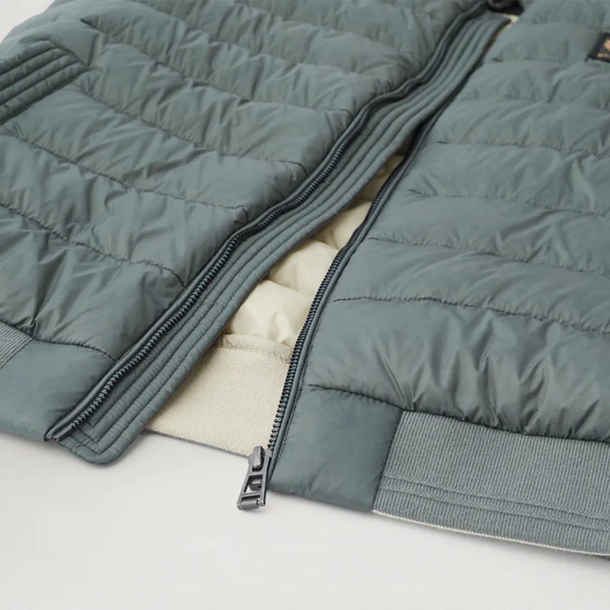 Belstaff - Circuit Down Filled Gilet in Mineral Green/Shell