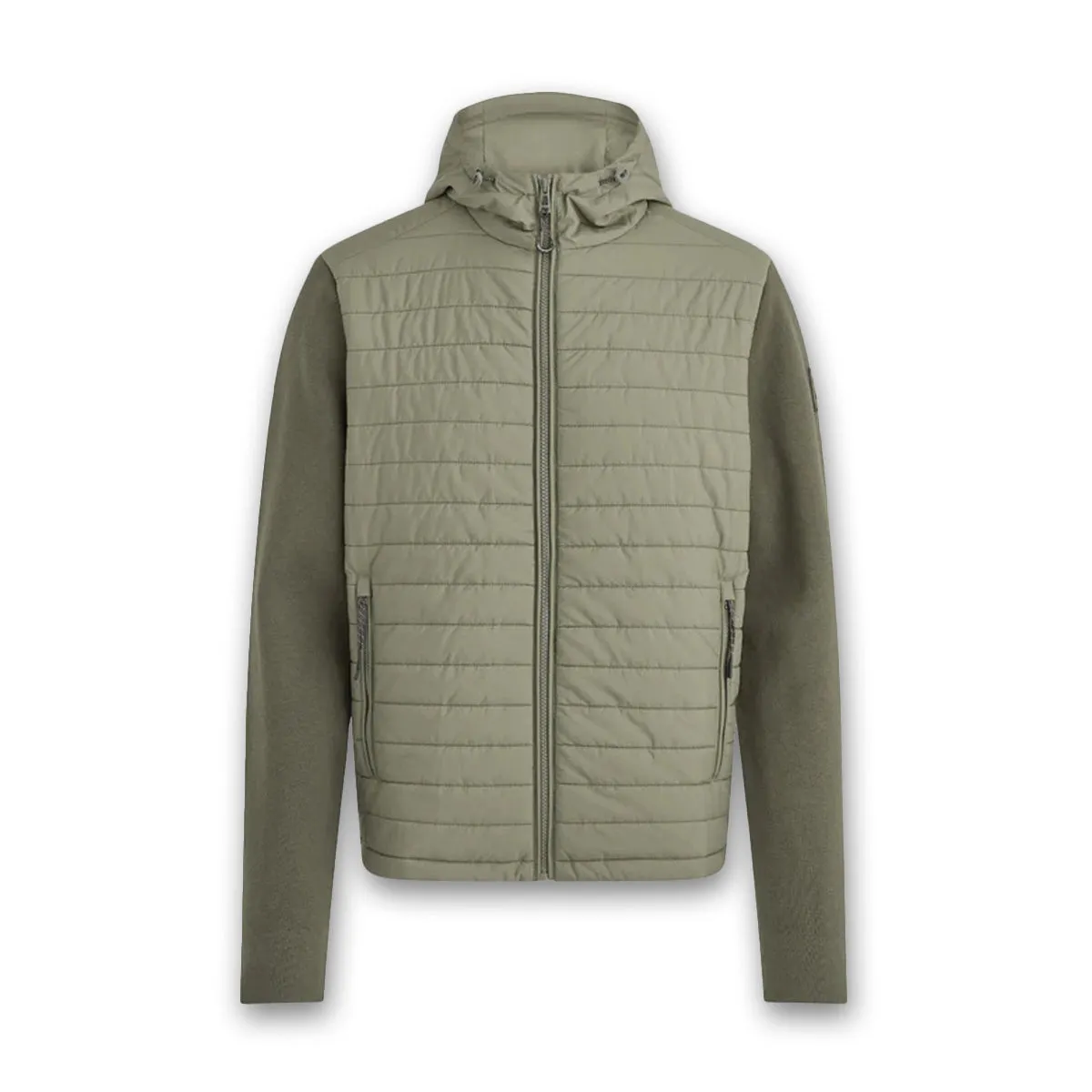 Belstaff - Vert Full Zip Cardigan in True Olive