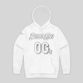 Bliss N Eso Snake Skin White Hoodie