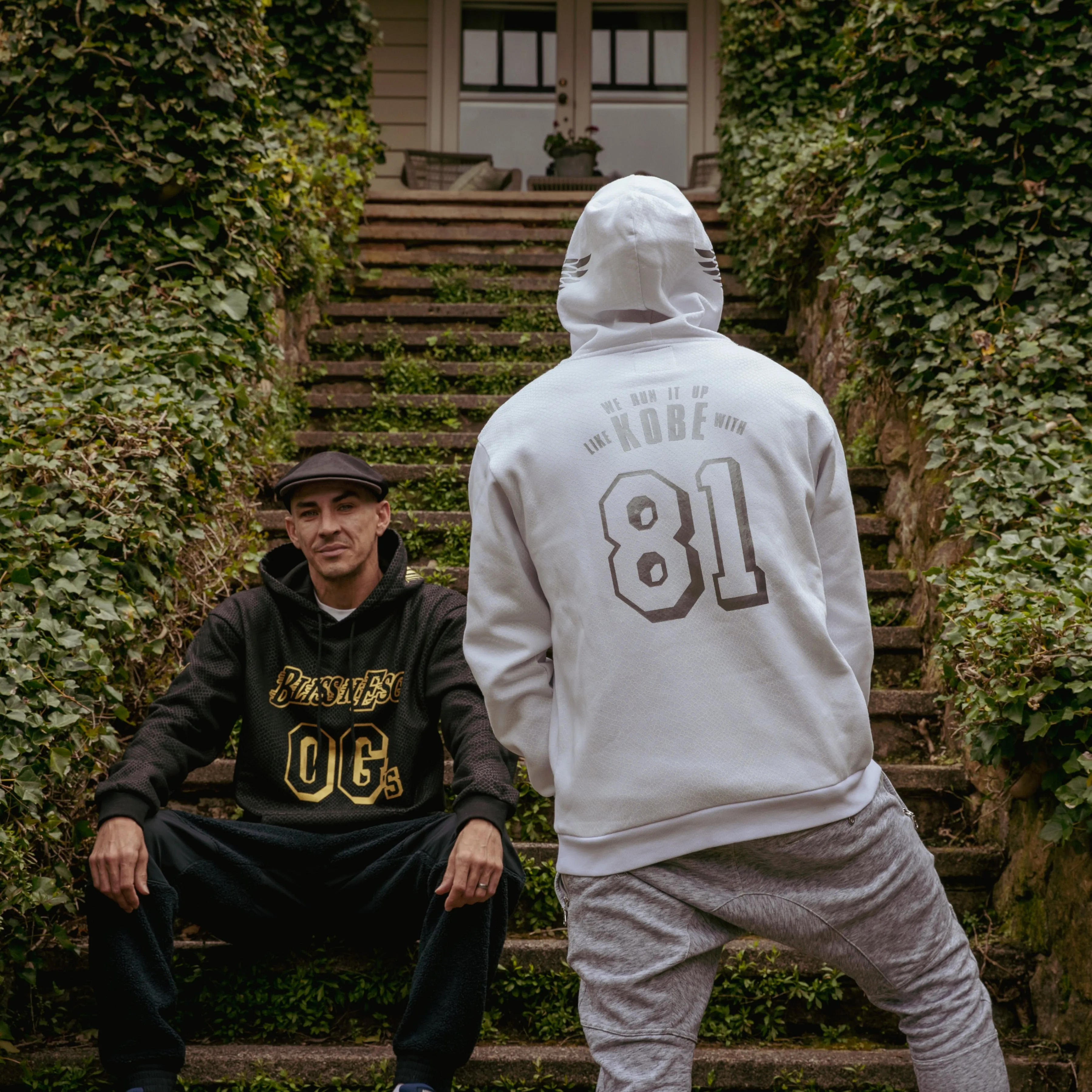 Bliss N Eso Snake Skin White Hoodie