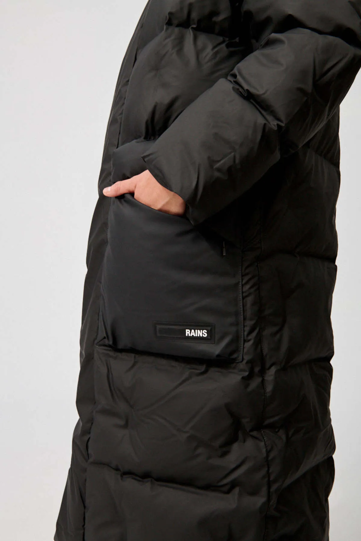 Block Puffer Coat