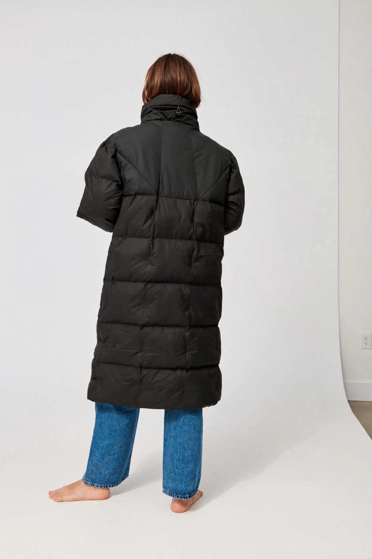 Block Puffer Coat