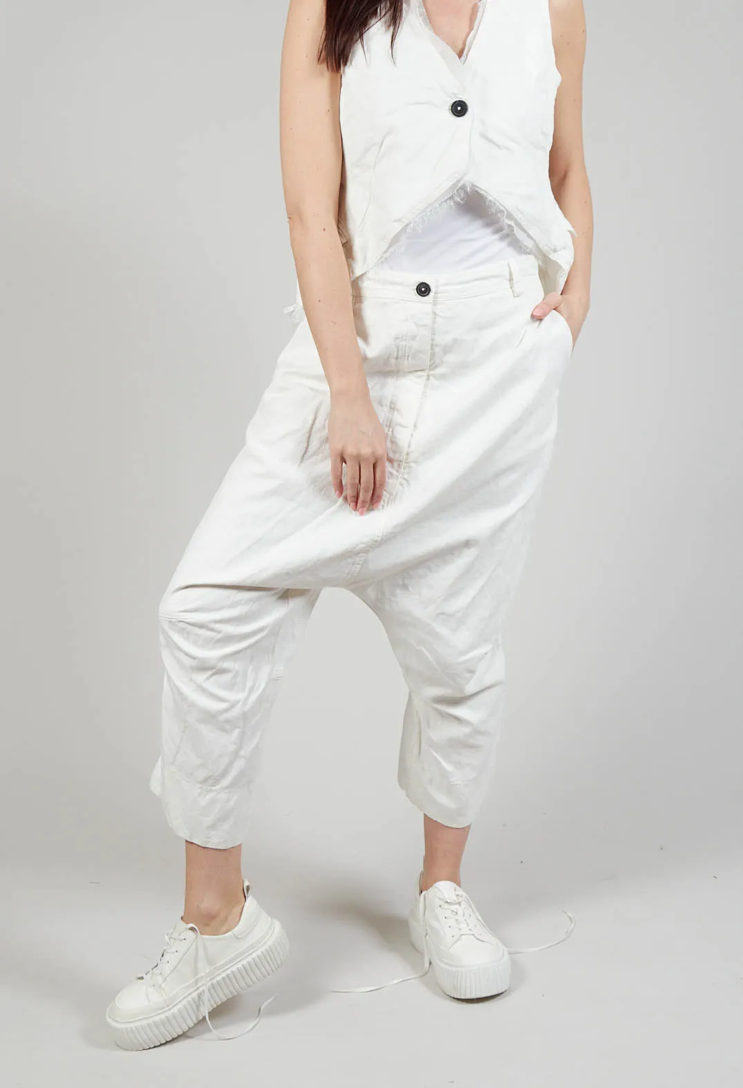 Block Trousers in Callas