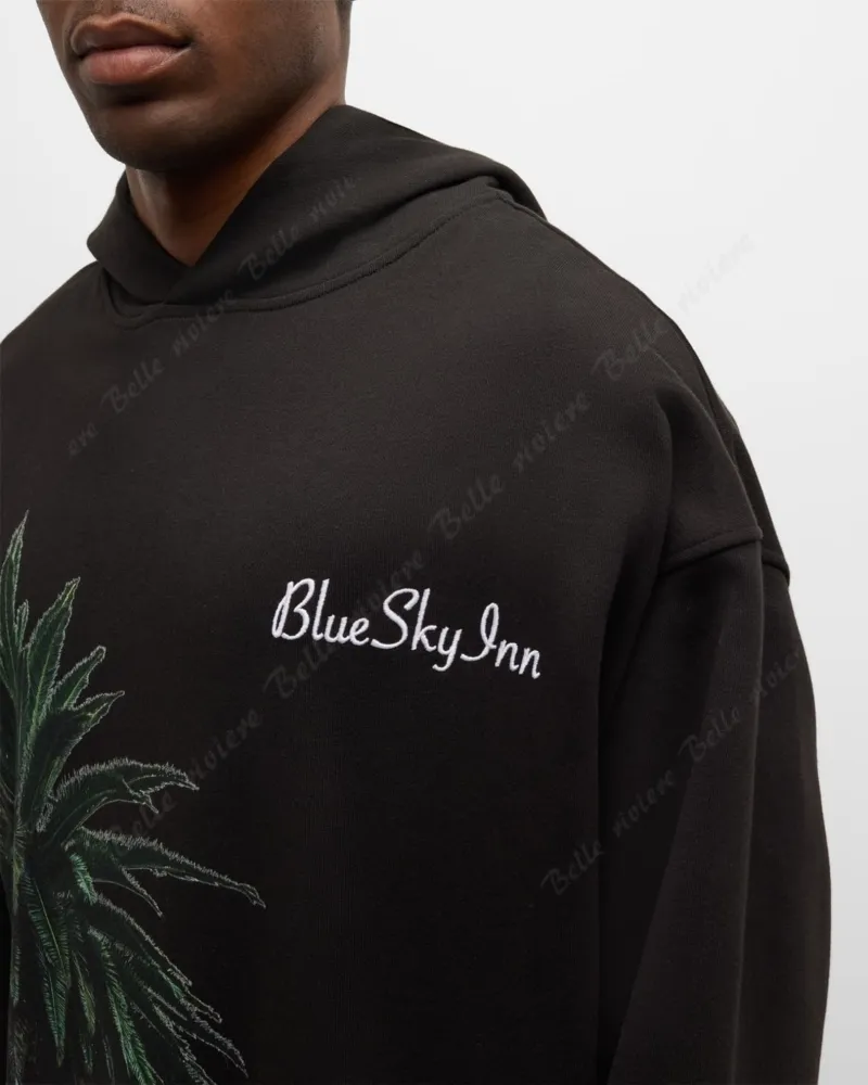 Blue Sky Inn  |Tropical Patterns Unisex Street Style Long Sleeves Cotton