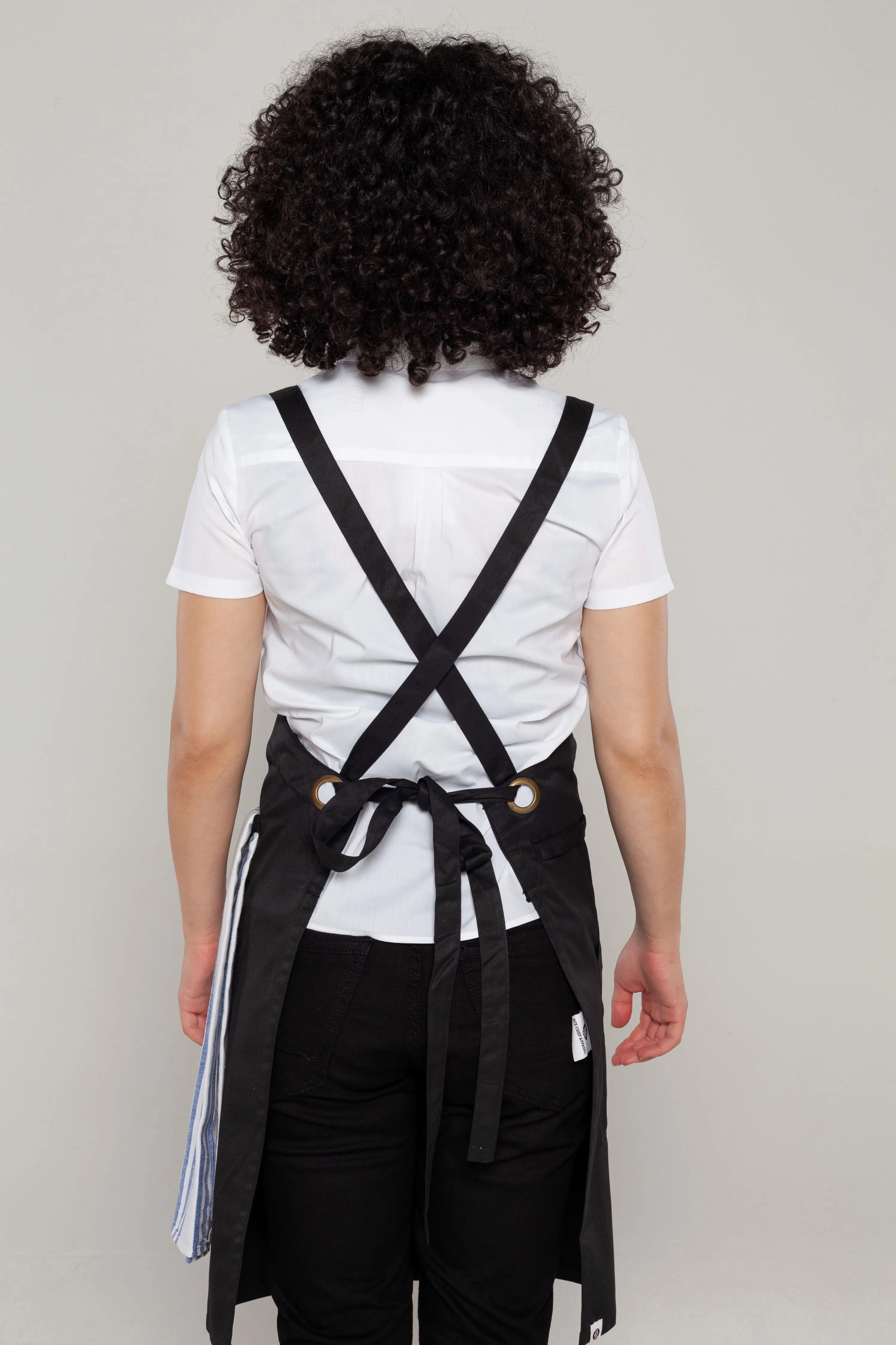 Bondi Crossover Apron Interchangeable straps black