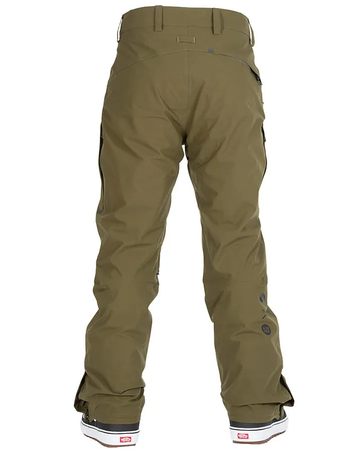 Bonfire Mens Surface Stretch Pant - Olive - 2021