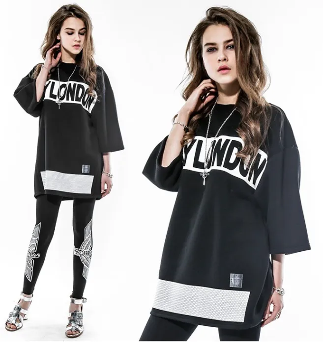 BOY LONDON  |Unisex Street Style U-Neck Cropped Cotton Long Fringes