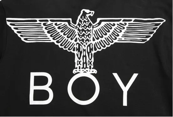 BOY LONDON  |Unisex Street Style U-Neck Long Sleeves Cotton Medium