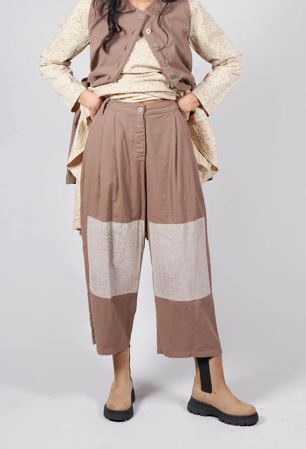 Brenda Trousers in Walnut