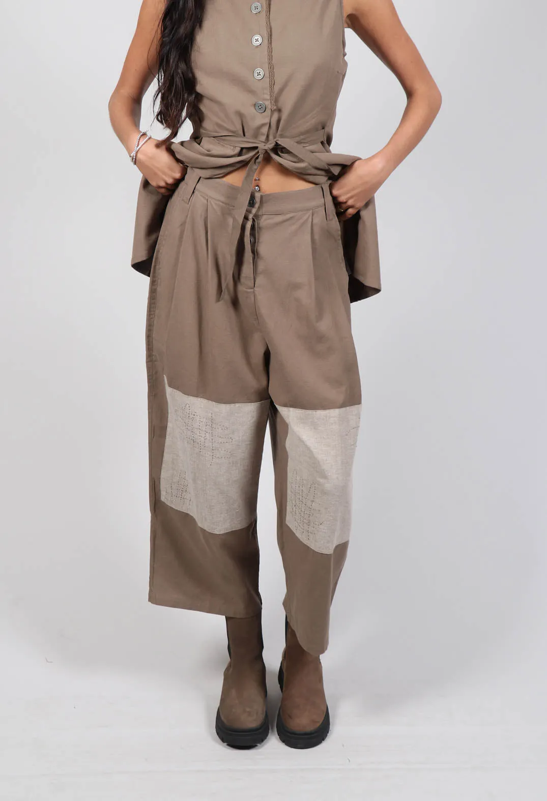 Brenda Trousers in Walnut