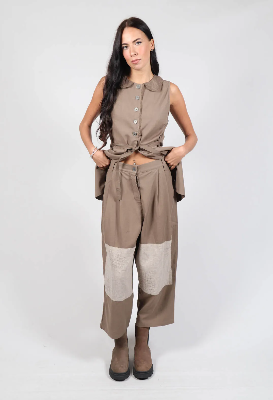 Brenda Trousers in Walnut