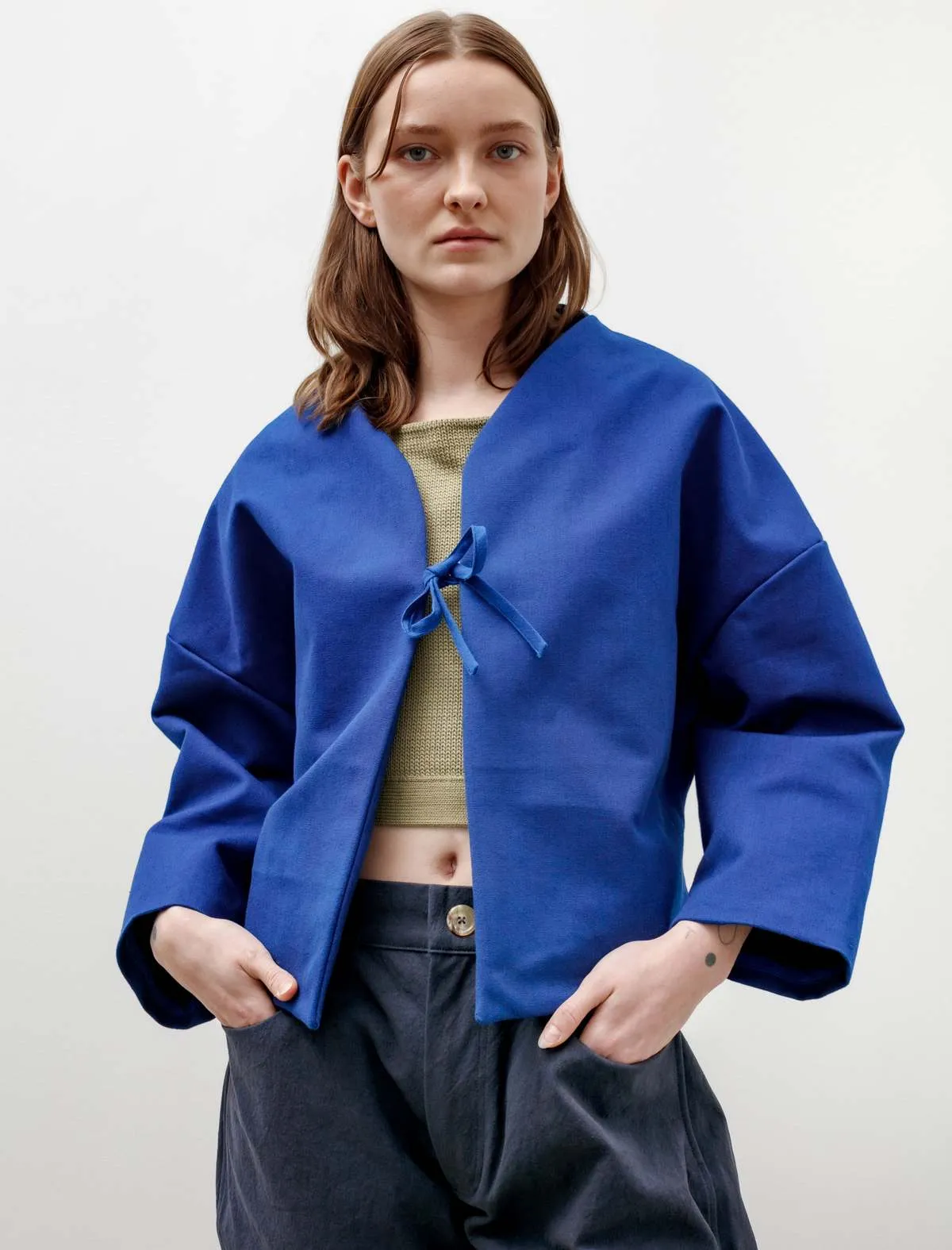 Bun Coat - Blue