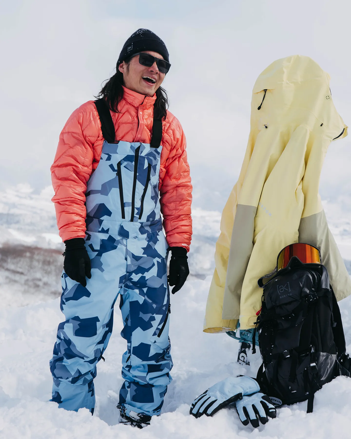 Burton Men's [ak] Cyclic Gore-Tex 2L Bib Pants - Geocamo