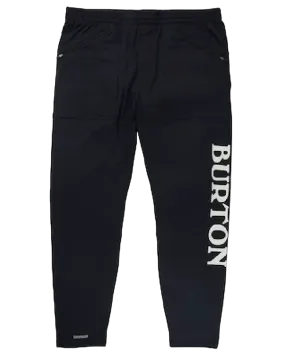 Burton Mens Midweight Base Layer Stash Pants - True Black - 2023