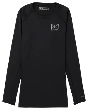 Burton Womens [ak] Helium Crew - True Black - 2023