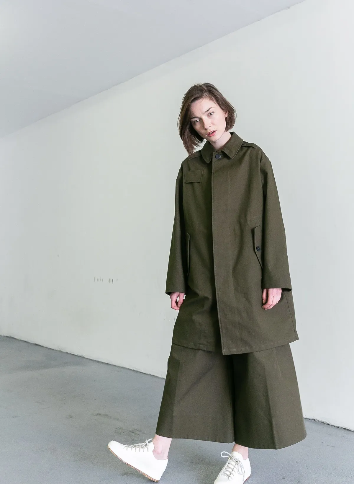 CARLUS COAT - KHAKI