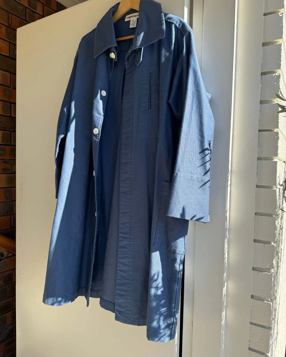 CARON CALLAHAN COAT - blue