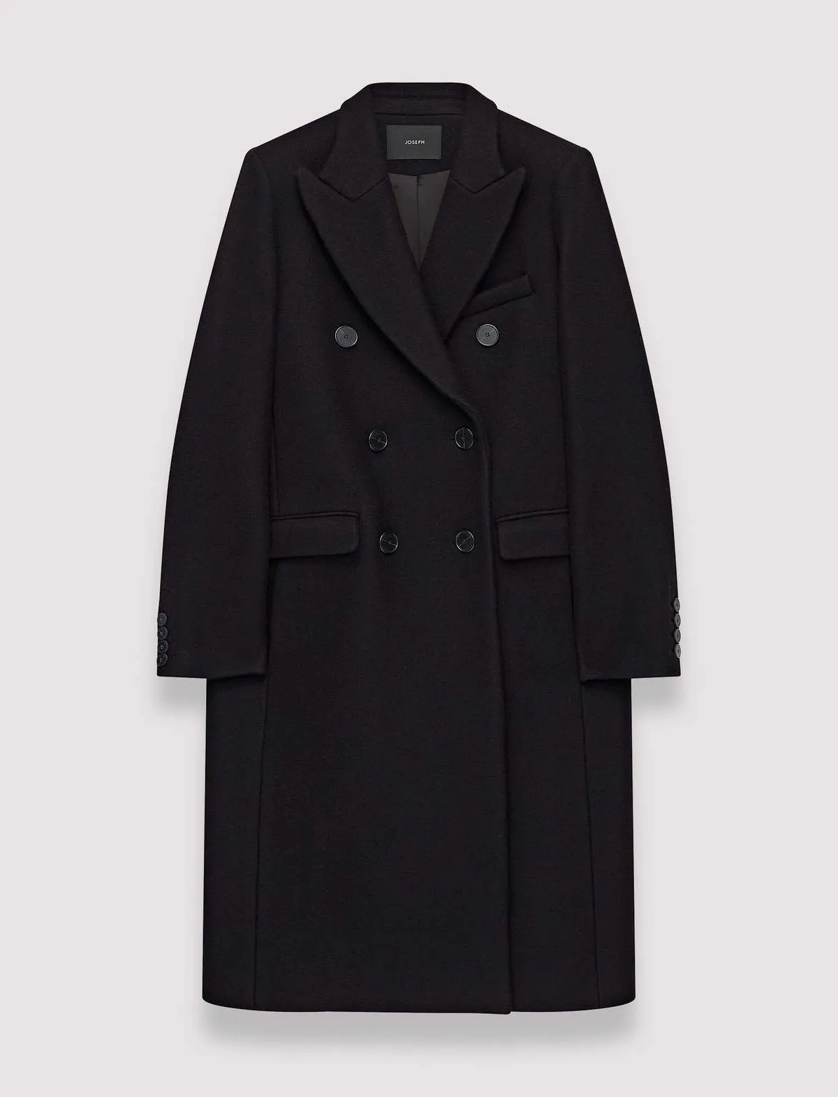 Chichester Wool Coat - Black