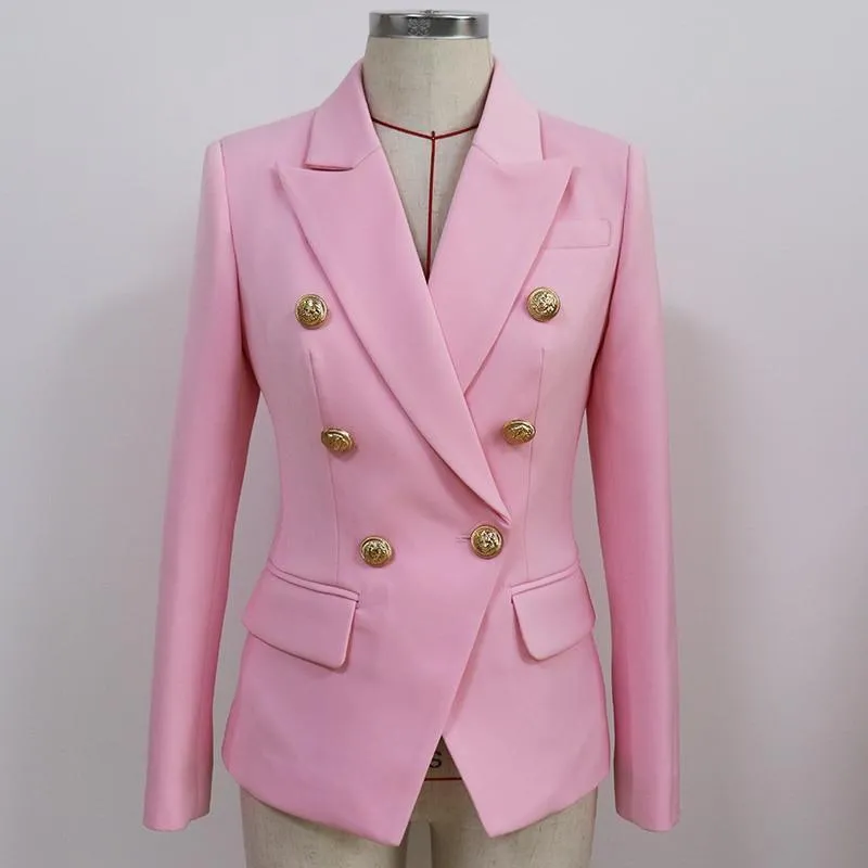 Classic Pink Blazer For Women