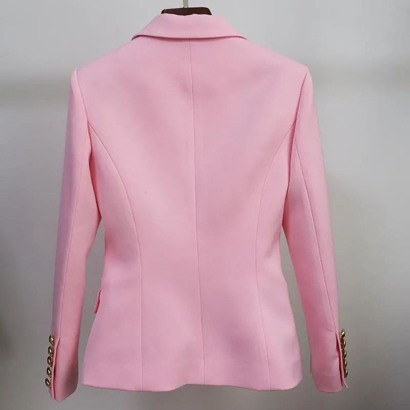 Classic Pink Blazer For Women