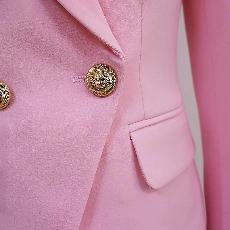 Classic Pink Blazer For Women