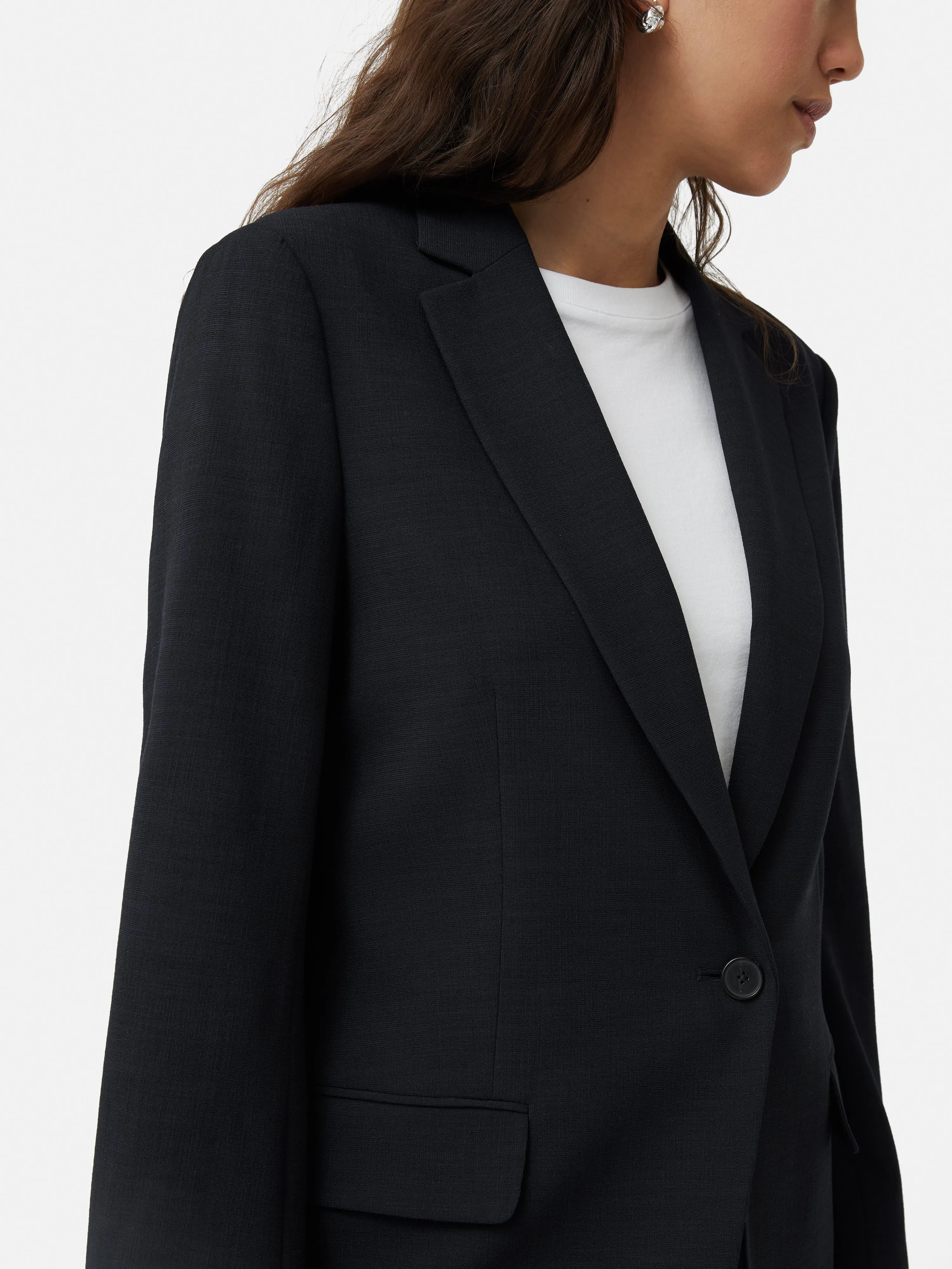 Crosshatch Knox Blazer | Navy