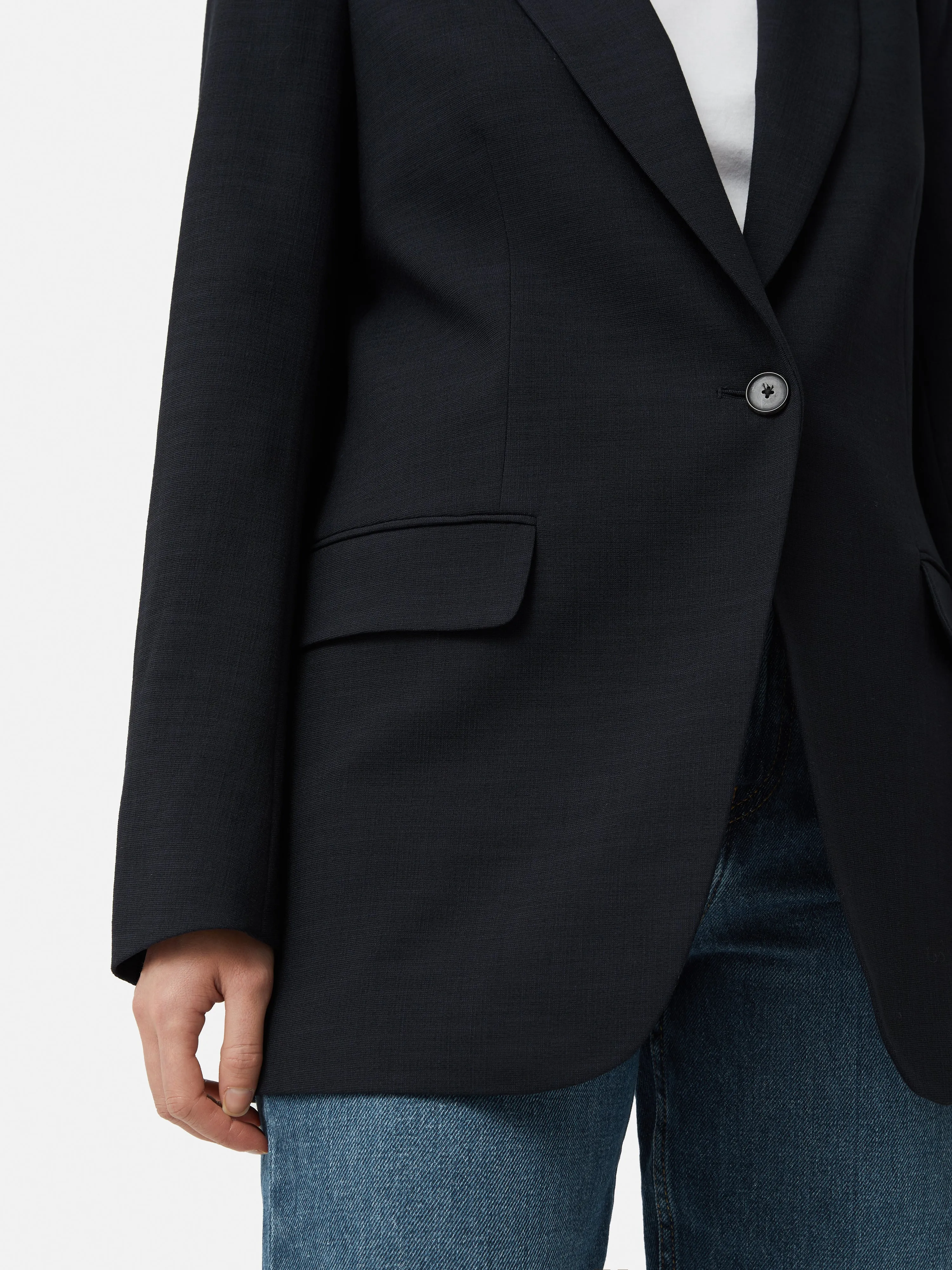 Crosshatch Knox Blazer | Navy