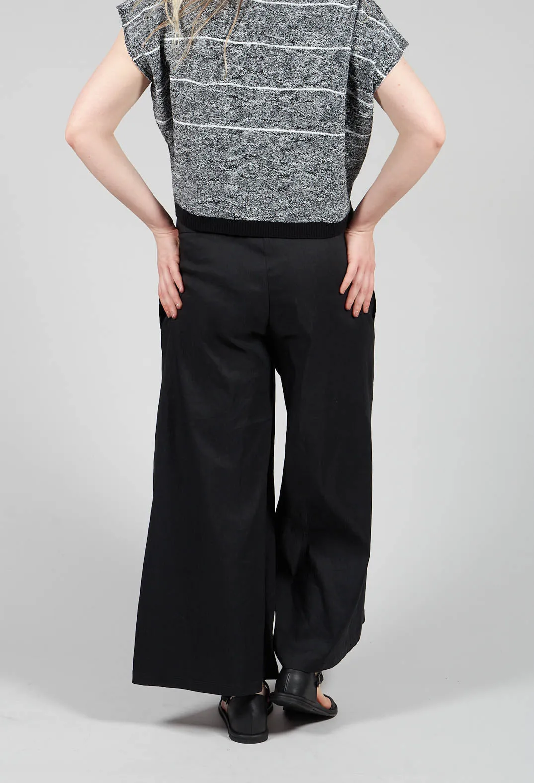 Culotte Trousers in Black